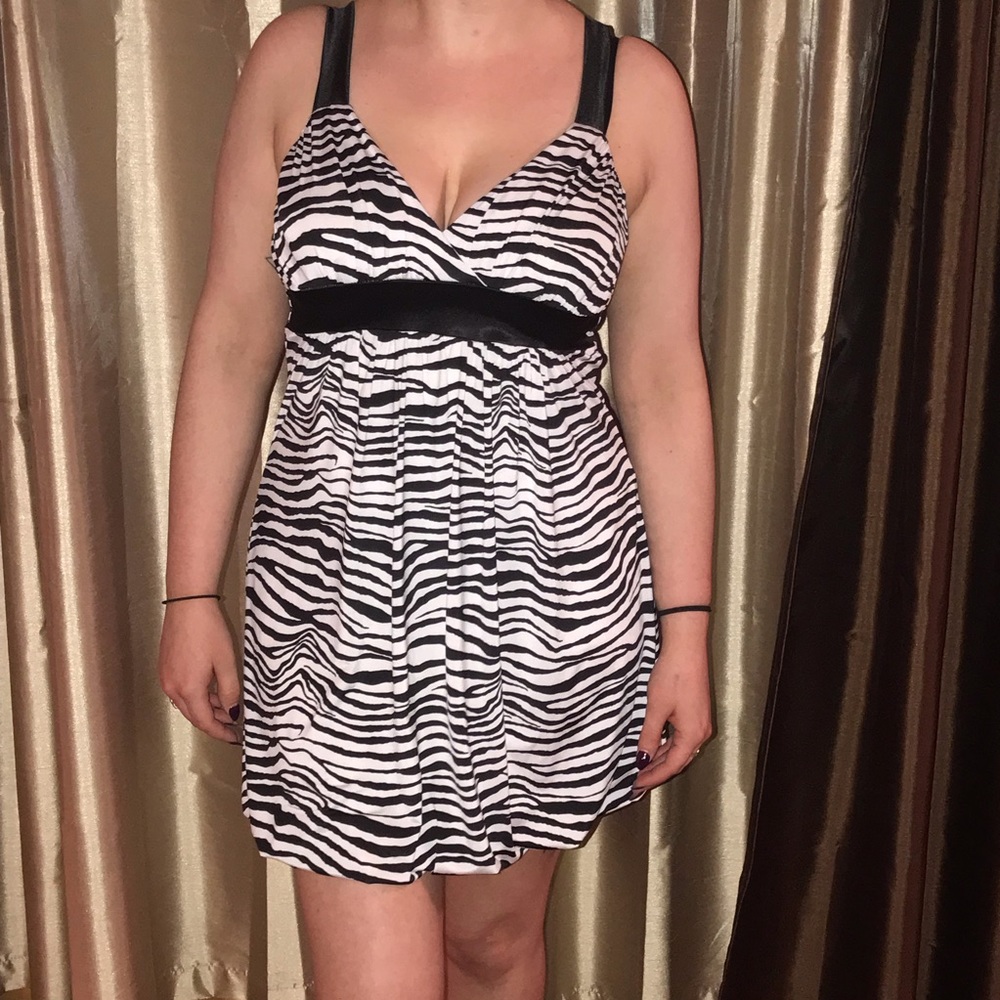 Taboo: Zebra print dress 🦓